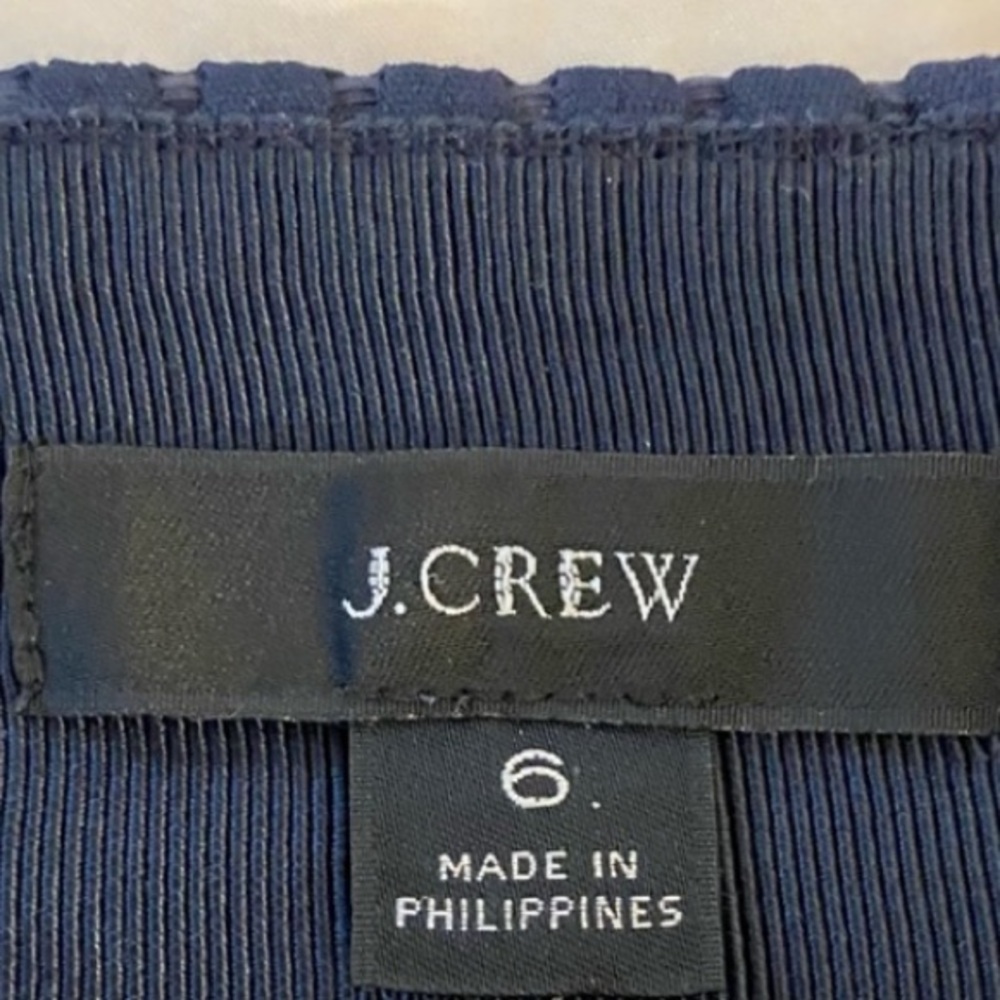 J.Crew A-line skirt in matelassé size 6 - Picture 5 of 5